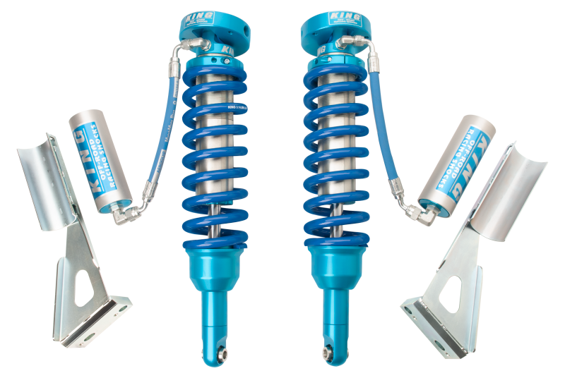 King Shocks 03-09 Toyota Land Cruiser 120 Front 2.5 Dia Remote Res Coilover (Pair)